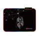 Гральна поверхня MeeTion Backlit Gaming Mouse Pad MT-PD120 Килимок для мишки c RGB підсвічуванням 340х250x4 мм Black 127529 фото 2