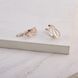 Серьги серебряные с фианитами Карди Gold 925 5042-04SG-639s фото 4