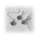 Серьги серебряные Мальва Rose 925 Флора 104-11504S07-5093s фото 5