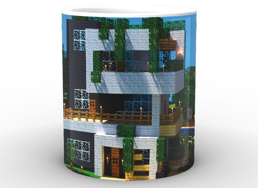 Кухоль GeekLand Minecraft Майнкрафт будинок MС.02.025.686 1683898521 фото