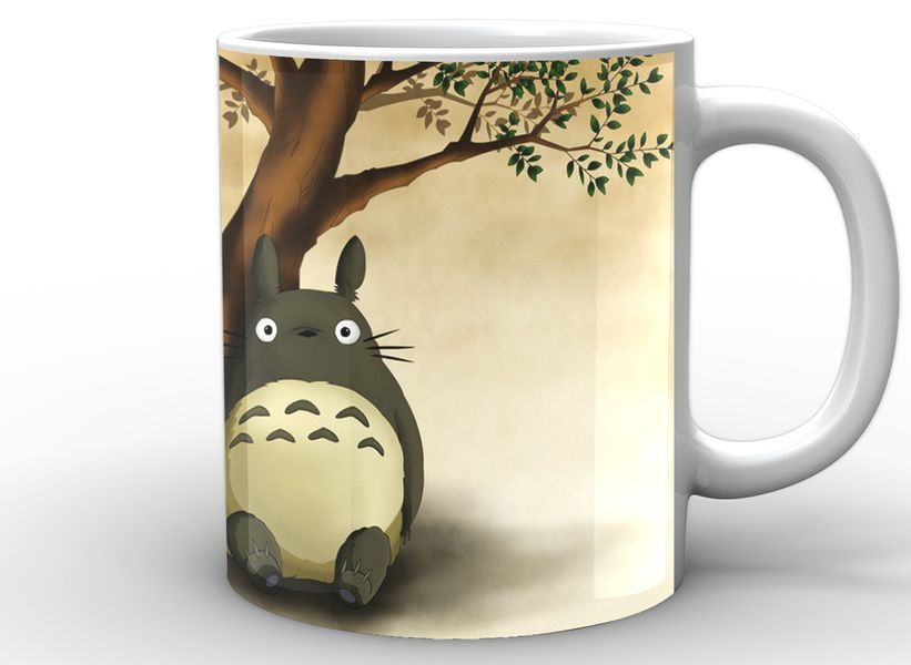 Кружка Geek Land белая Мой сосед Тоторо My Neighbor Totoro Обои NT.02.008 NT.02.008 фото
