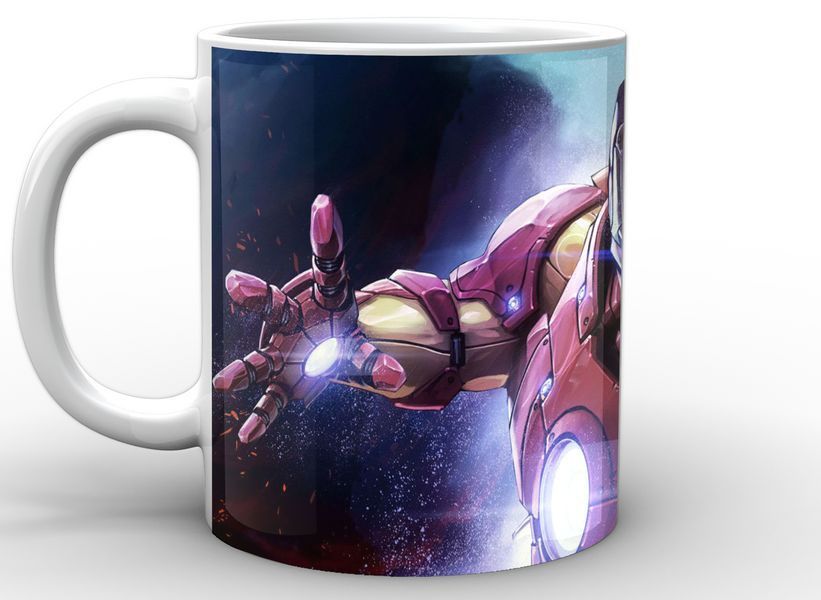 Кружка GeekLand Железный Человек Iron Man фан арт IM.02.032 1757922651 фото
