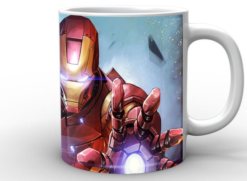 Кружка GeekLand Железный Человек Iron Man фан арт IM.02.032 1757922651 фото