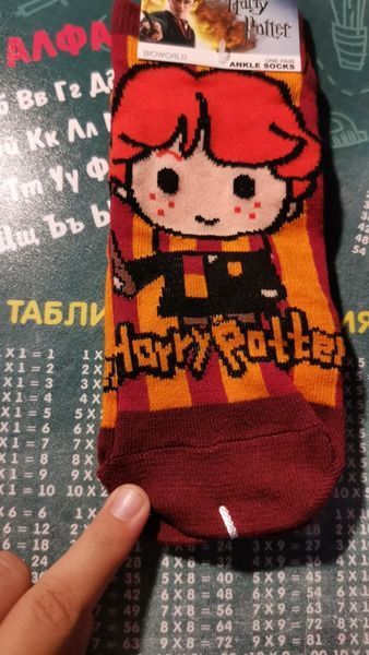 Шкарпетки Герміона Гаррі Поттер Hermione Harry Potter&nbsp;socks HP 6.86.577 socks HP 6.86 фото