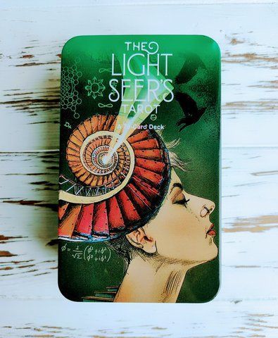 Карти Таро Світлого Провідця The Light Seers Tarot у металевій коробці №2 2633839828 фото