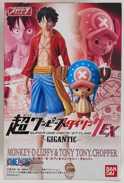 Фігурка Bandai Spirits One Piece Ван Пис Luffy and Chopper Луффі та&nbsp;Чоппер 13 см BS OP CL 02 BS OP TC фото