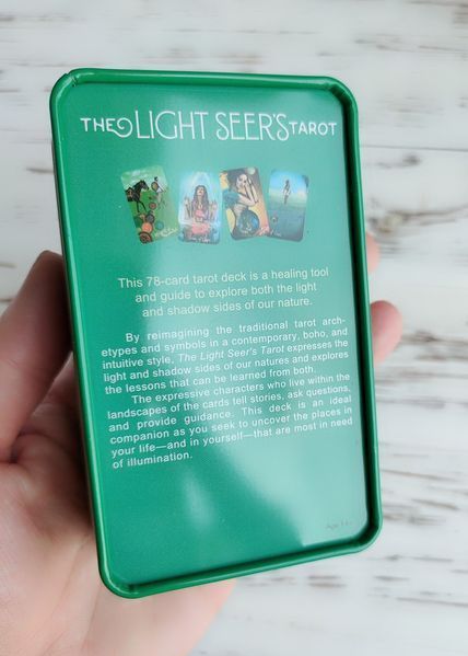Карты Таро Светлого Провидца The Light Seers Tarot в металлической коробке №2 2633839828 фото