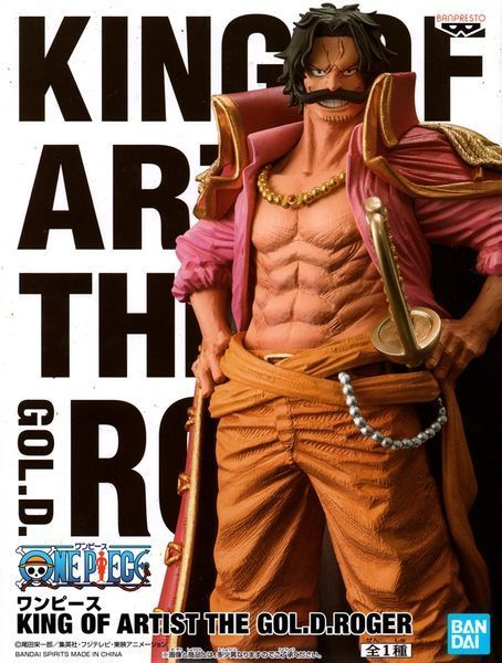 Фігурка Banpresto One Piece King of Artist Roger Ван Піс Роджер 16 cм B OP KOA R B OP KOA R фото
