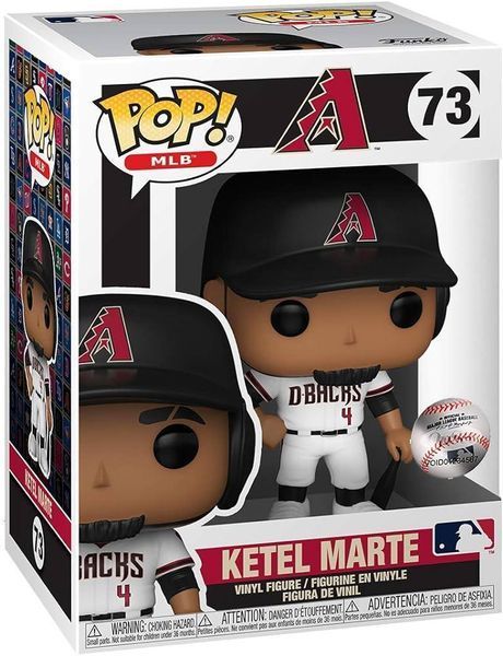 Фігурка Funko Pop Фанко поп Ketel Marte Arizona Diamondbacks Кетель Марте Арізона Даймондбекс 10 см KM AD 73 KM AD 73 фото