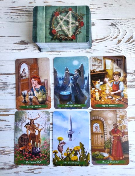 Набор таро зеленой ведьмы The Green Witch Tarot 1367494546 фото