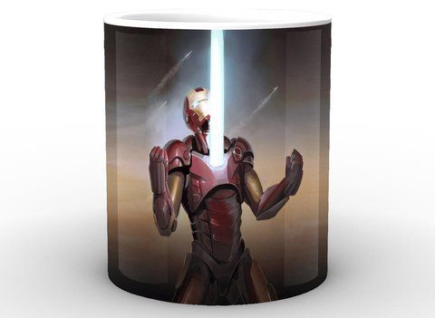 Кружка GeekLand Железный Человек Iron Man фан арт IM.02.033.646 1757922652 фото