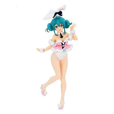 Фигурка&nbsp;FuRyu BiCute Bunnies Мику Хацунэ&nbsp;Hatsune Miku White Rabbit Baby Pink 28.0 см JAP HM Rabbit 28.140 2807645716 фото