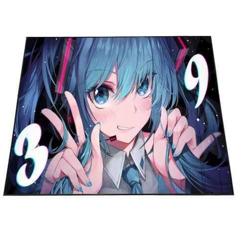 Ковер Вокалоид Хацуне Мику Vocaloid Hatsune Miku 50*80 см C VHM39 2451705368 фото