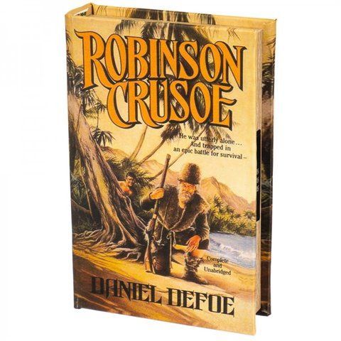 Книги сейф с кодовым замком Robinson Crusoe 26 см 2355726501 фото