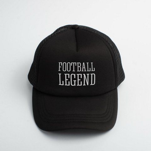 Кепка "Football legend", Чорний, англійський 2603862568 фото