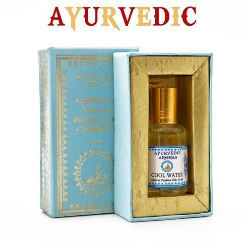 Парфюмерное масло Освежающая вода Ayurvedic Cool water 10ml. 2836858888 фото