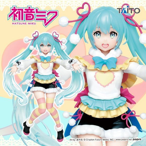 Фигурка Taito Вокалоид Хацунэ Мику Vocaloid Hatsune Miku Winter 18 см T V HM W 18 T V HM W 18 фото