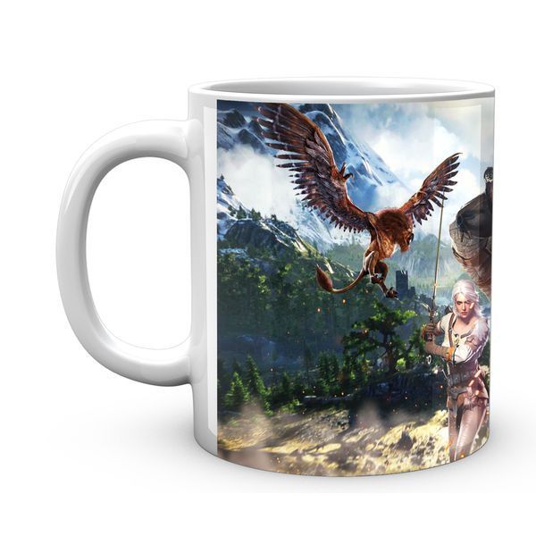 Кружка GeekLand The Witcher Відьмак Геральт Цірі Єнніфер TW 002.033 TW 002.033 фото
