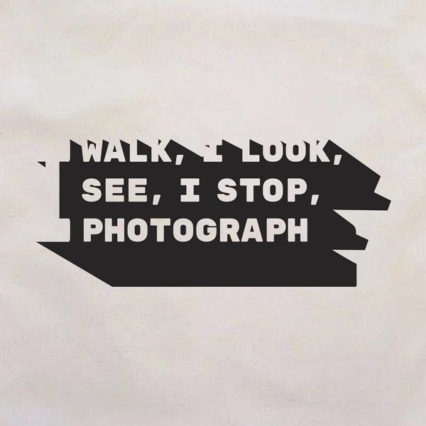 Экосумка "I walk, I look, I see, I stop, I photograph", Бежевый, английский 2603864363 фото