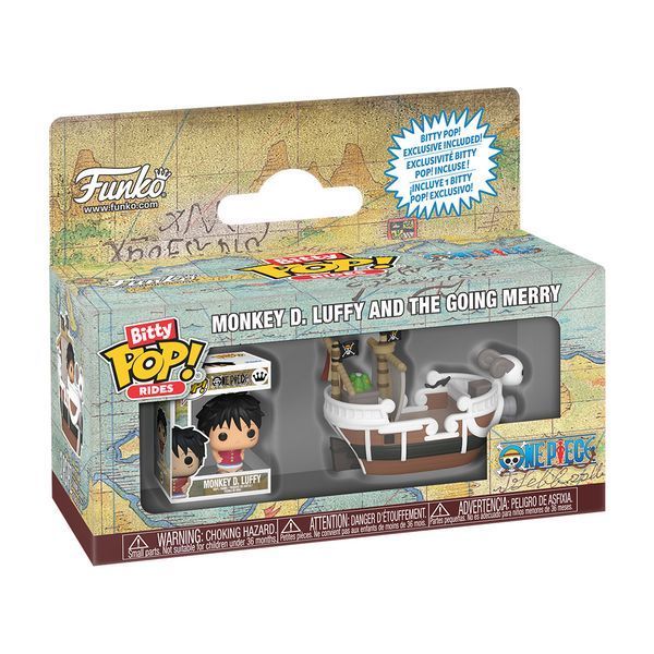 Фігурка Bitty Pop Ван Піс Луффі One Piece Luffy and The Going Merry 4 см FP OP L GM 2950127626 фото