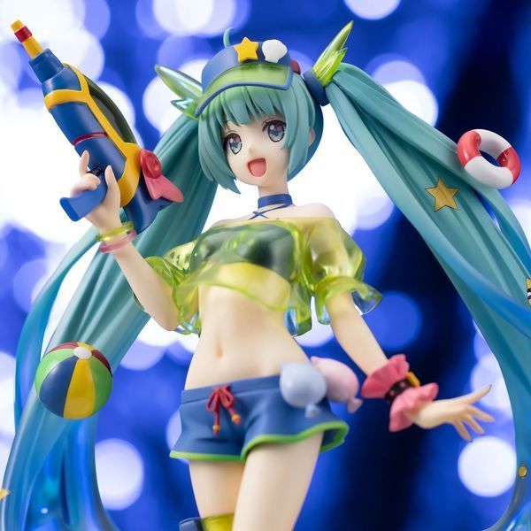 Фигурка Sega SPM Vocaloid Hatsune Miku Splash Parade Вокалоид Мику Хацунэ 21 см S SPM V HM SP 21 S SPM V HM SP 21 фото