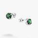 Пусеты серебряные Цефеида Emerald 925 Zirkon 2749348274 фото 1