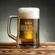 Кухоль для пива "Beer time" з ручкою, англійська, Дерев'яна подарункова коробка 2603812459 фото 1
