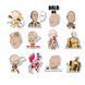 Стікерпак Ванпанчмен Набір наклейок GeekLand One-Punch Man 50 штук 2881874819 фото 4