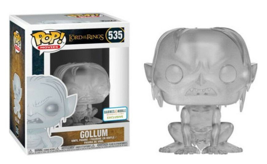 Фигурка Exclusive Funko Pop Фанко Поп Голлум Властелин колец Lord of the Rings Invisible Gollum LR G 535 LR G 535 фото