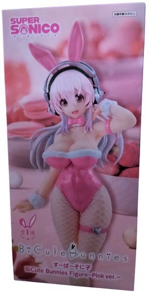 Фигурка FuRyu BiCute Bunnies Виртуальная певица Супер Сонико Super Sonico 30 см F BB SSR 30 2851386381 фото