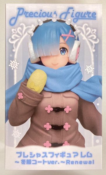 Фигурка Taito&nbsp;Re:Zero. Жизнь с нуля в альтернативном мире&nbsp;Rem Winter Coat Ver.&nbsp;Рэм 23&nbsp;см T RZ WC R T RZ WC R фото
