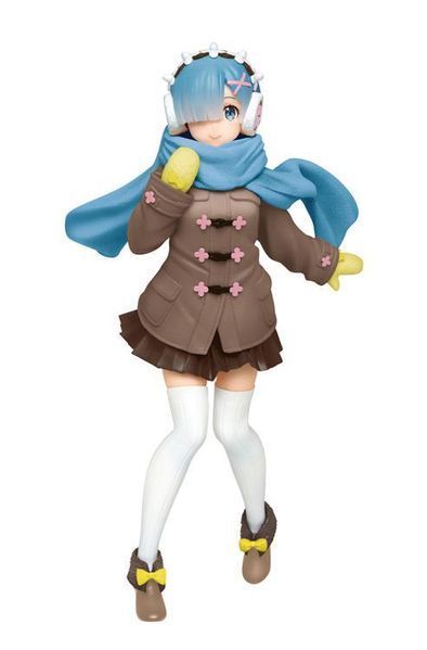 Фигурка Taito&nbsp;Re:Zero. Жизнь с нуля в альтернативном мире&nbsp;Rem Winter Coat Ver.&nbsp;Рэм 23&nbsp;см T RZ WC R T RZ WC R фото