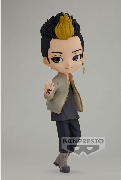 Фигурка Bandai Spirits Q posket Токийские мстители Шуджи Ханма Tokyo Revengers Shuji Hanma 15 см QP TR SH 15 QP TR SH 15 фото