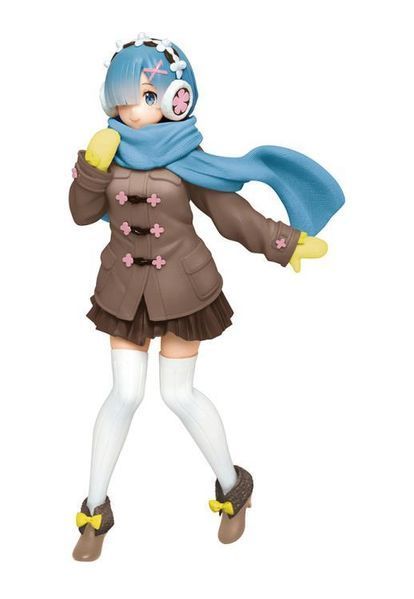Фигурка Taito&nbsp;Re:Zero. Жизнь с нуля в альтернативном мире&nbsp;Rem Winter Coat Ver.&nbsp;Рэм 23&nbsp;см T RZ WC R T RZ WC R фото