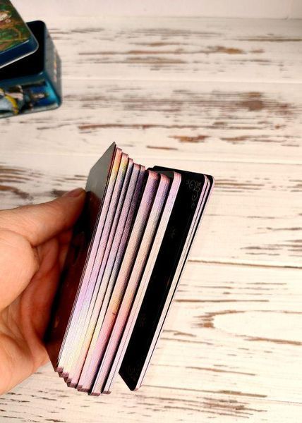 Карты Таро Противоположностей Tarot of Oppositions в металлической коробке 2523848628 фото