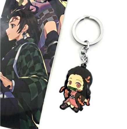 Брелок Незуко Камадо аніме Клинок, що розсікає демонів Demon Slayer: Kimetsu no Yaiba KY 22.01 KY 22.01 фото