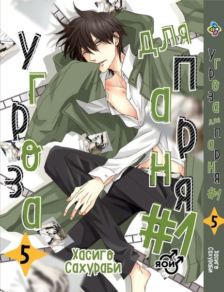 Комплект манги Bee's Print Загроза для хлопця №1 Dakaretei Том з 01 до 05 K DT 01 K DT 01 фото