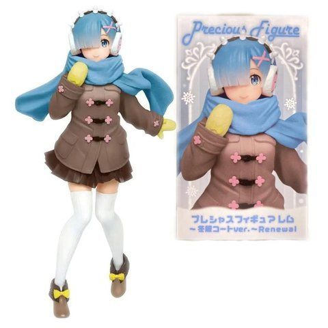 Фігурка Taito Re: Zero. Життя з нуля в альтернативному світі Rem Winter Coat Ver. Рем 23см T RZ WC R T RZ WC R фото