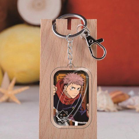 Брелок акриловий Магічна битва Ітадорі Юдзі Jujutsu Kaisen Yuuji Itadori 5 см 2462169354 фото