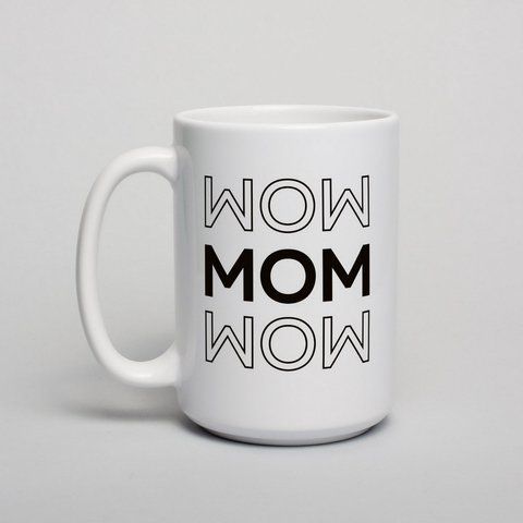 Кружка "WOW MOM", англійська BD-kruzh-60 фото
