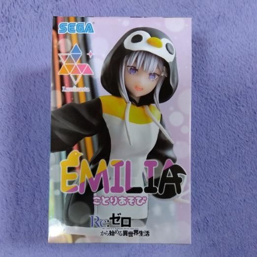 Фигурка Sega Luminasta Re:Zero Emilia Жизнь в альтернативном мире с нуля Эмилия 19 см SL RZ E 19 SL RZ E 19 фото