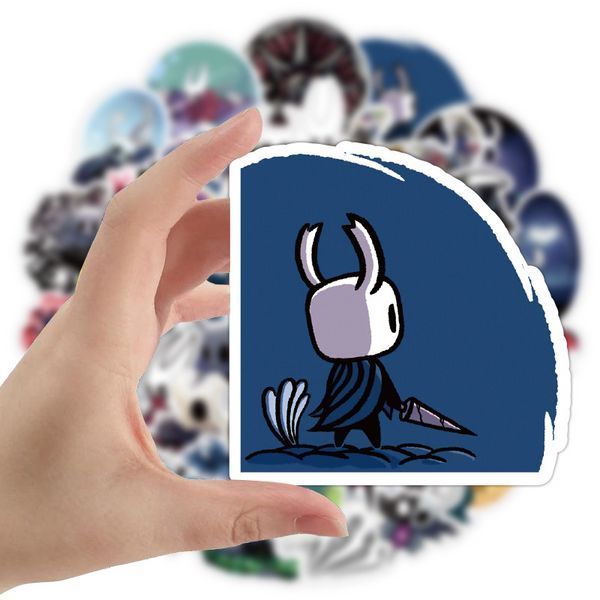 Стікерпак Порожній лицар Набір наклейок GeekLand Hollow Knight 50 штук 2940352638 фото