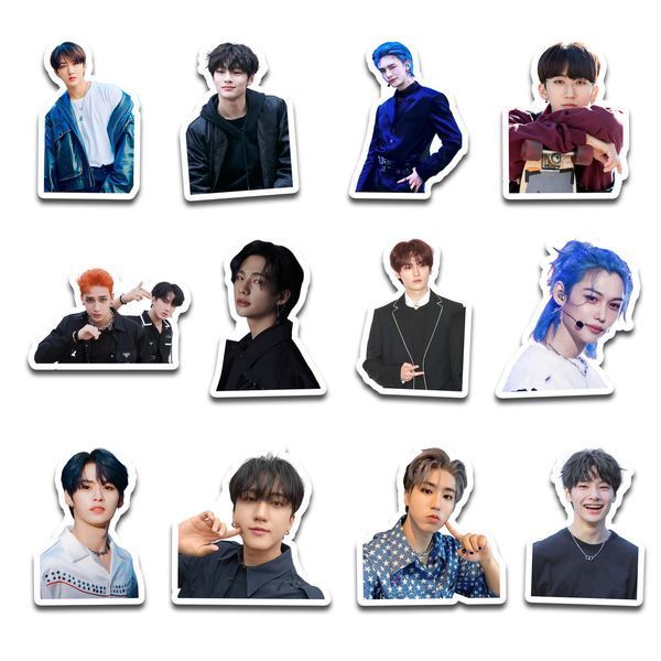 Стікерпак Набір наклейок GeekLand Stray Kids 45 штук SP SK 01 SP SK 01 фото
