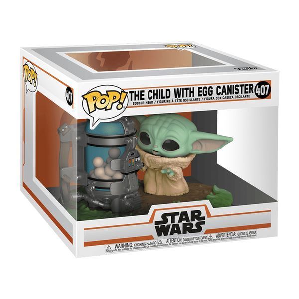 Фігурка Funko Pop Фанко Поп Мандалорець Зіркові війни Грогу The Mandalorian Grogu 10 см SW BY 407 3014751342 фото