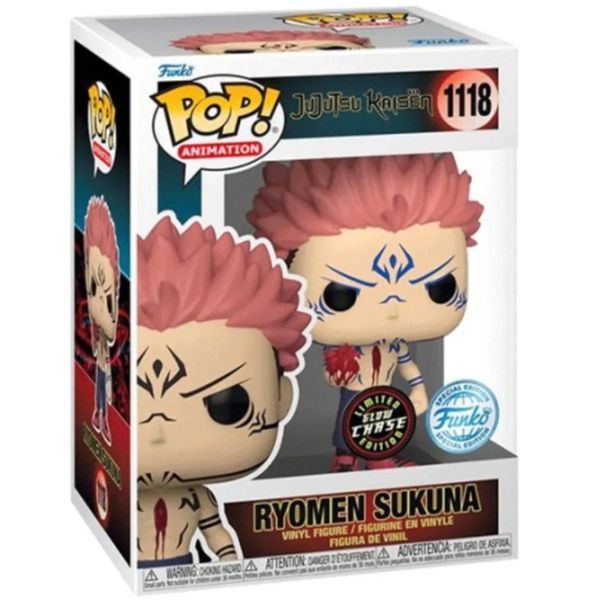 Фигурка Funko Pop Exclusive Фанко Поп Jujutsu Kaisen Sukuna Магическая Битва Рёмен 10 см JK RS GC 1118 JK RS GC 1118 фото