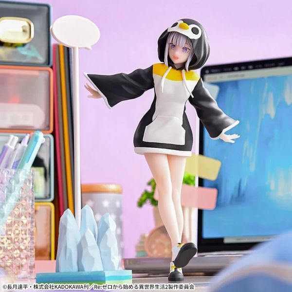 Фигурка Sega Luminasta Re:Zero Emilia Жизнь в альтернативном мире с нуля Эмилия 19 см SL RZ E 19 SL RZ E 19 фото