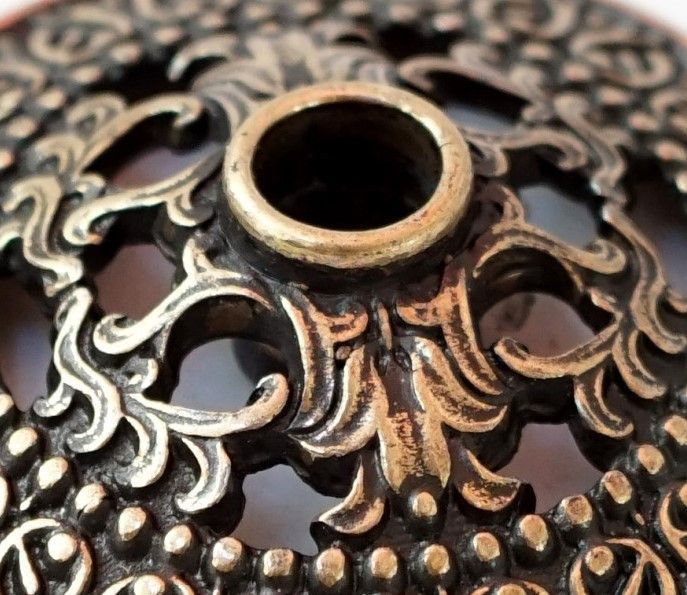 Підсвічник під церковну свічку бронзовий малий 2569390396 фото