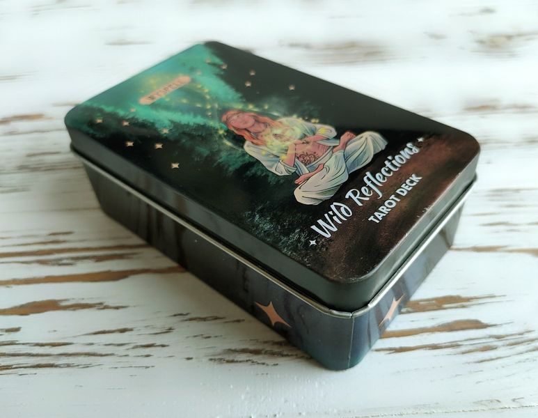 Таро Дикі Відображення Wild reflections tarot 6х10 см у металевій коробці 2633858242 фото