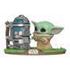 Фігурка Funko Pop Фанко Поп Мандалорець Зіркові війни Грогу The Mandalorian Grogu 10 см SW BY 407 3014751342 фото 2