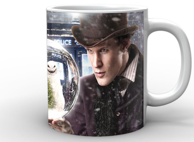Кружка GeekLand белая Доктор Кто Doctor Who Doctor Who Merry Christmas DW.02.007.184 1757920426 фото
